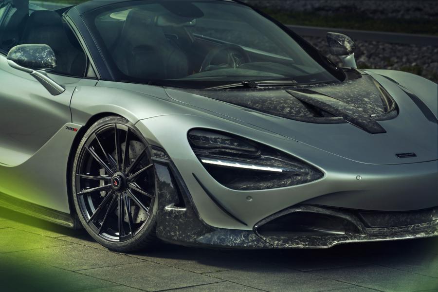 Детали экстерьера McLaren 720S Spider by Novitec Rosso 2019 года  (фото 7 из 14)